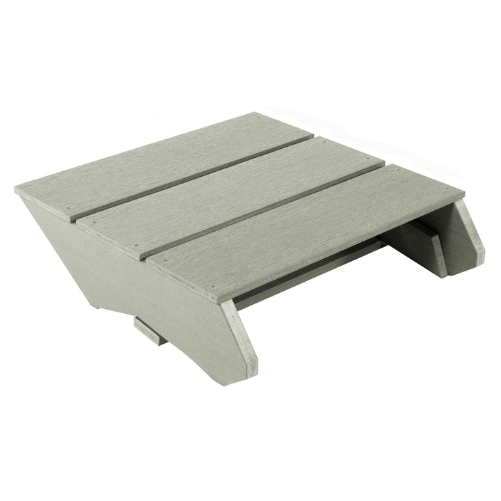 Light green folded Italica Modern Ottoman