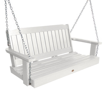 Refurbished Lehigh Porch Swing 4ft Highwood USA White