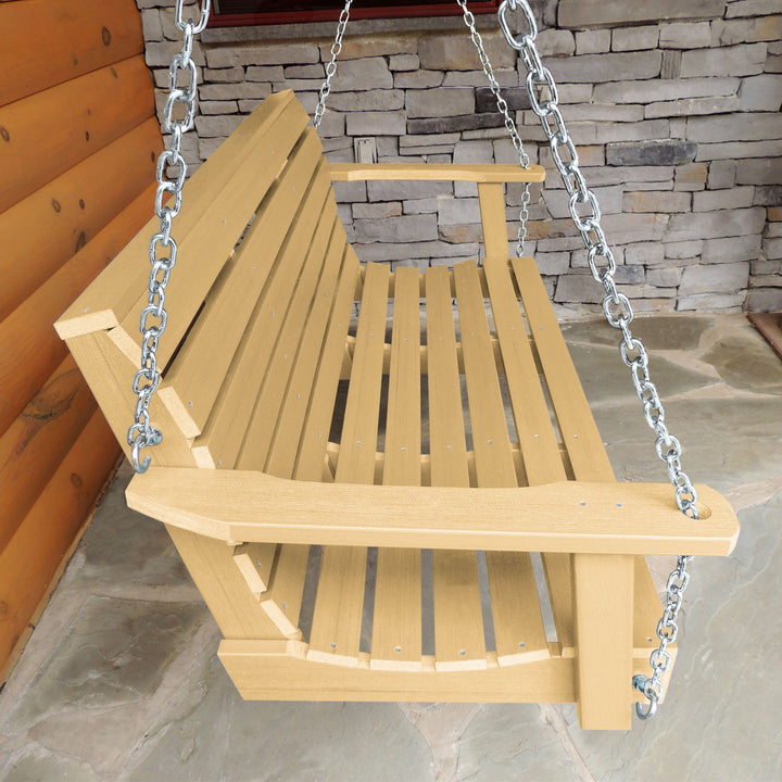 Refurbished Weatherly Porch Swing 5ft Highwood USA