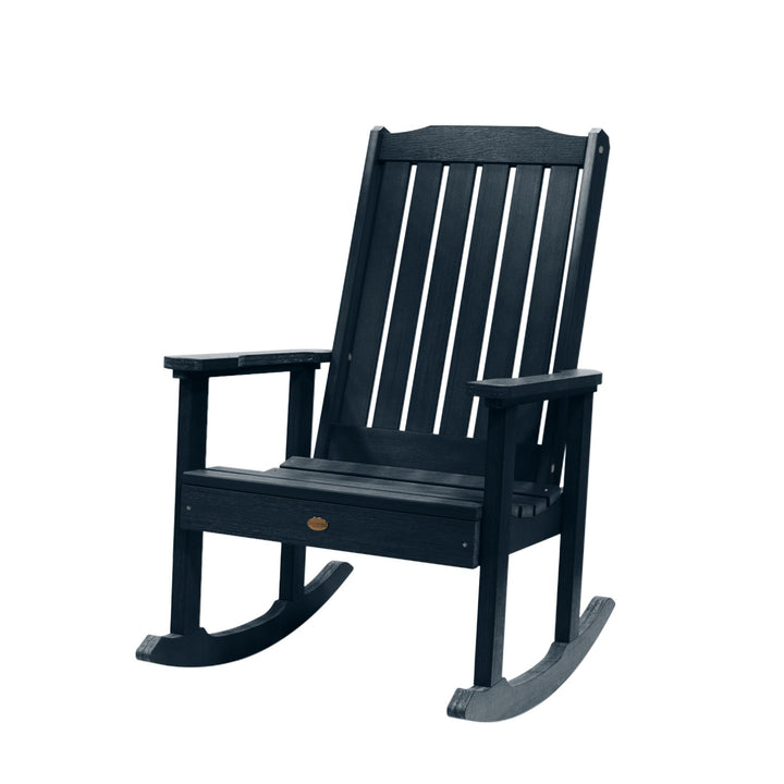 Refurbished Lehigh Rocking Chair Highwood USA Federal Blue