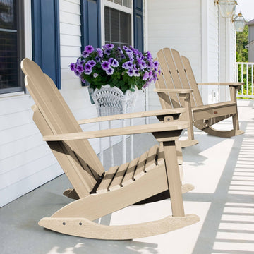 Refurbished Classic Westport Adirondack Rocking Chair Highwood USA
