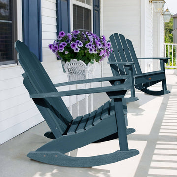 Refurbished Classic Westport Adirondack Rocking Chair Highwood USA
