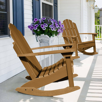 Refurbished Classic Westport Adirondack Rocking Chair Highwood USA