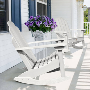 Refurbished Classic Westport Adirondack Rocking Chair Highwood USA