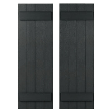 Stonecroft 47" Shutter Set of 2 Highwood USA Black