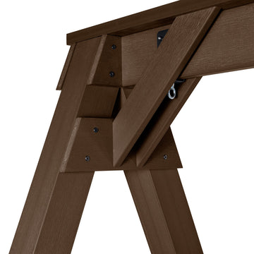 A-Frame Porch Swing Stand Outdoor Structures Highwood USA