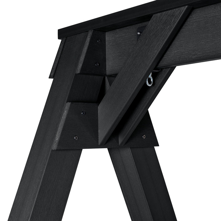 A-Frame Porch Swing Stand Outdoor Structures Highwood USA