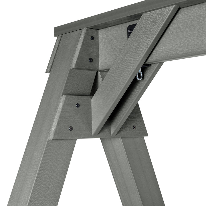 A-Frame Porch Swing Stand Outdoor Structures Highwood USA
