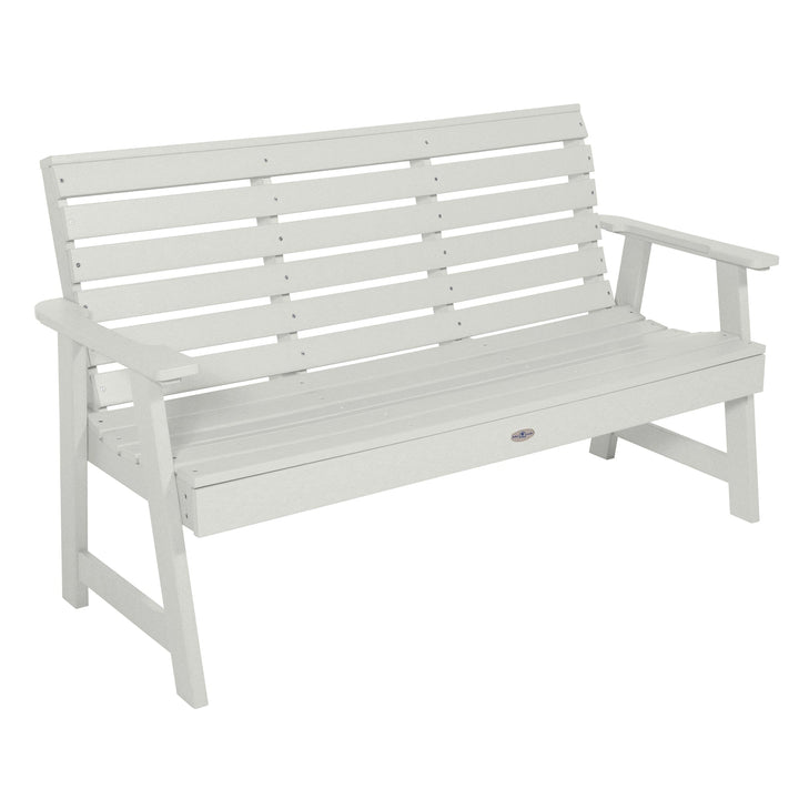 Riverside Garden Bench 5ft Bench Bahia Verde Outdoors Coconut White