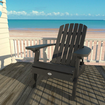 Cape Folding and Reclining Adirondack Chair Chair Bahia Verde Outdoors