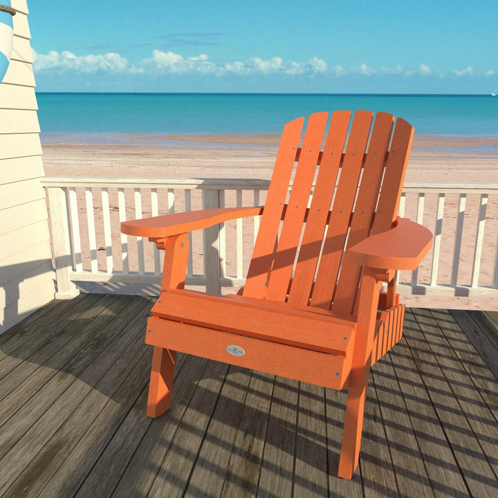 Cape Folding and Reclining Adirondack Chair Chair Bahia Verde Outdoors