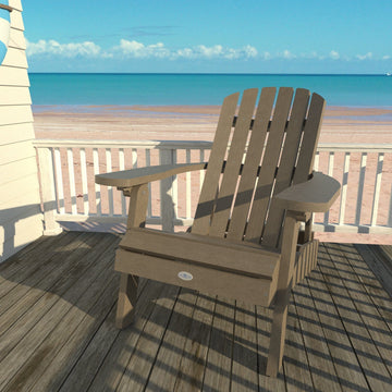 Cape Folding and Reclining Adirondack Chair Chair Bahia Verde Outdoors