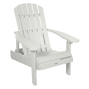 Cape Folding and Reclining Adirondack Chair Chair Bahia Verde Outdoors Coconut White