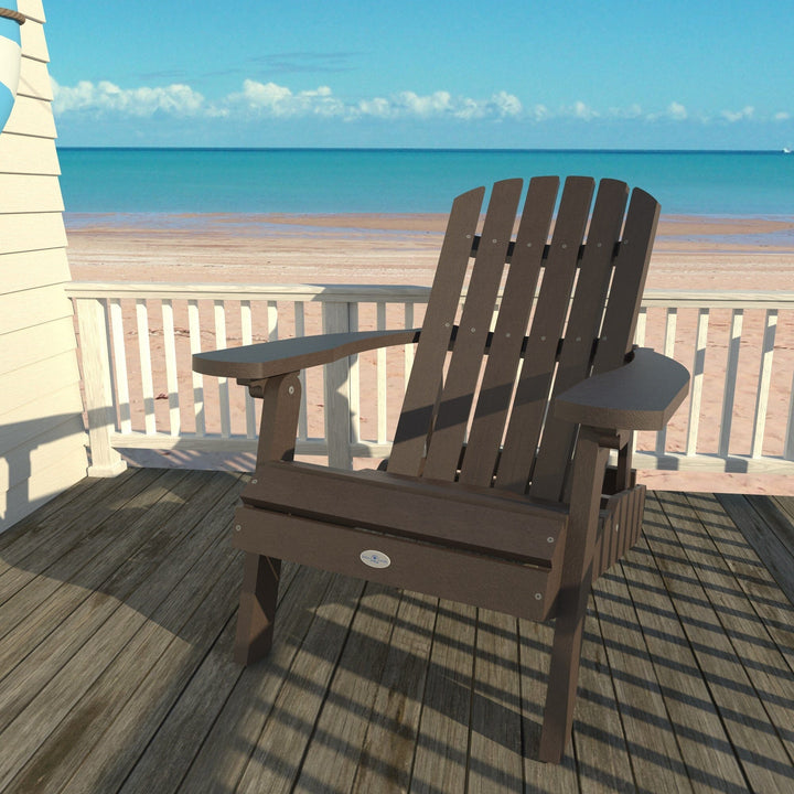 Cape Folding and Reclining Adirondack Chair Chair Bahia Verde Outdoors