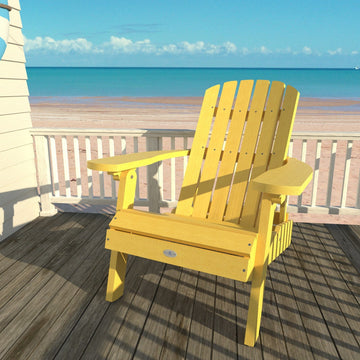 Cape Folding and Reclining Adirondack Chair Chair Bahia Verde Outdoors