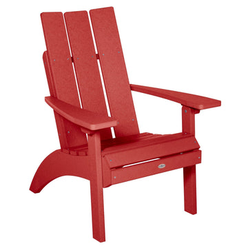 Corolla Comfort Height Adirondack Chair Chair Bahia Verde Outdoors Boathouse Red