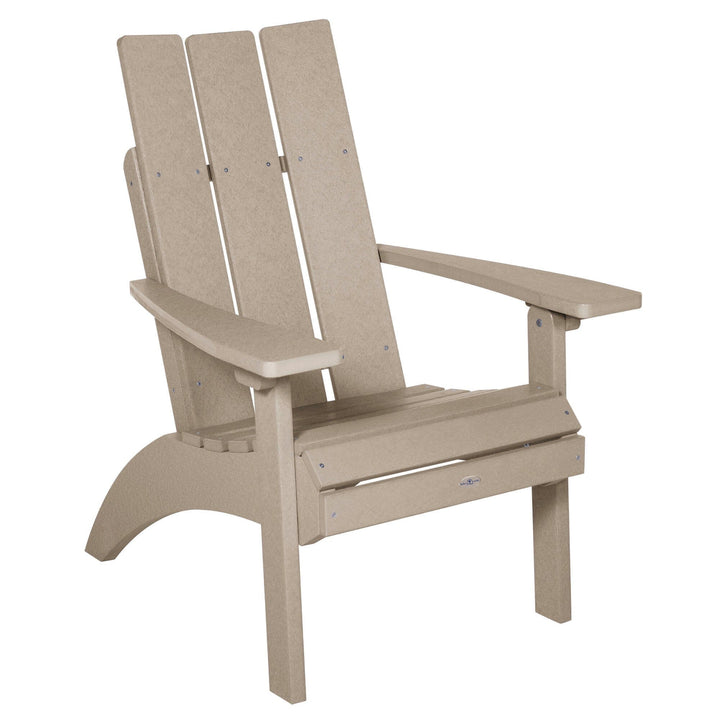 Corolla Comfort Height Adirondack Chair Chair Bahia Verde Outdoors Cabana Tan