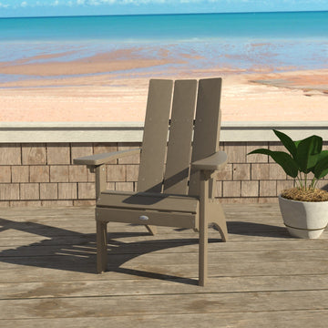Corolla Comfort Height Adirondack Chair Chair Bahia Verde Outdoors