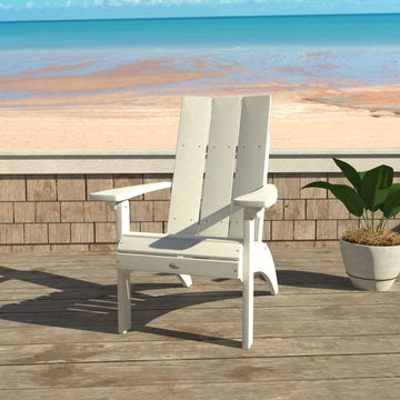 Corolla Comfort Height Adirondack Chair Chair Bahia Verde Outdoors