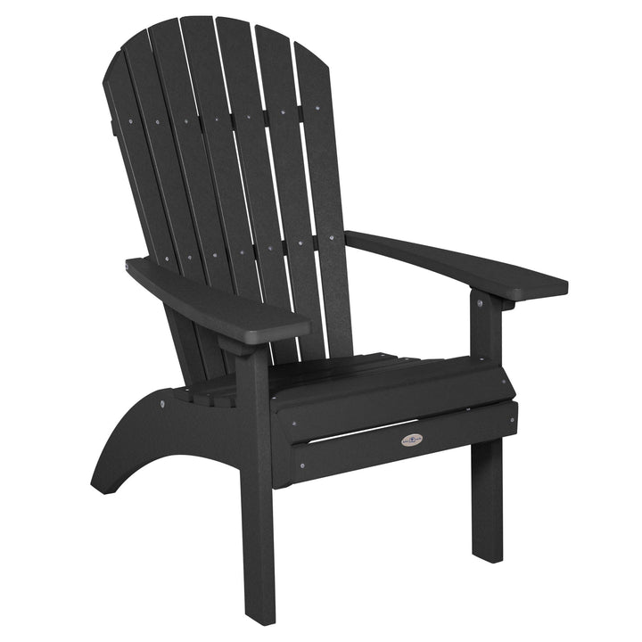 Waterfall Comfort Height Adirondack Chair Chair Bahia Verde Outdoors Black Sand