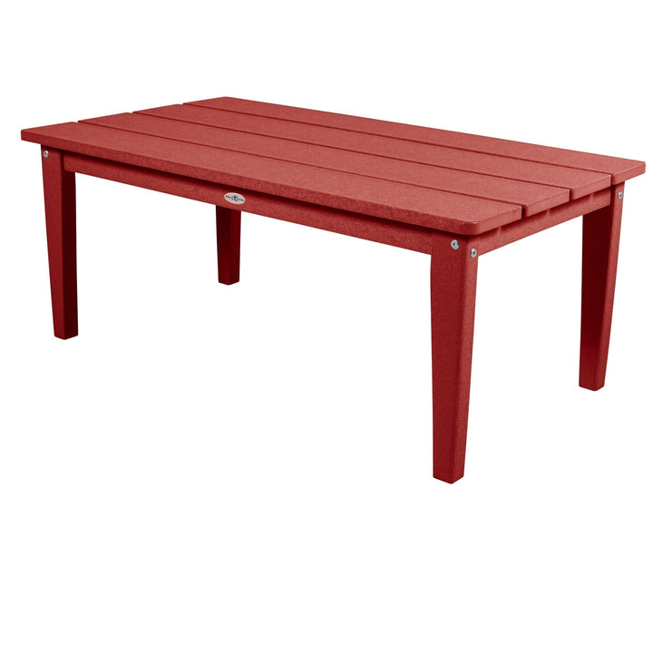 Cape Conversation Table Table Bahia Verde Outdoors Boathouse Red