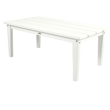 Cape Conversation Table Table Bahia Verde Outdoors Coconut White