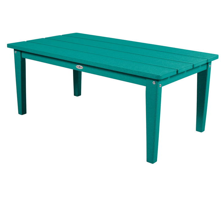 Cape Conversation Table Table Bahia Verde Outdoors Seaglass Blue