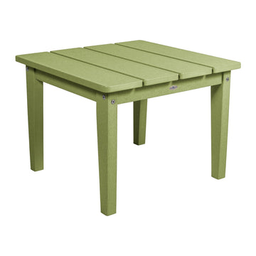 Cape Adirondack Large Side Table Table Bahia Verde Outdoors Palm Green