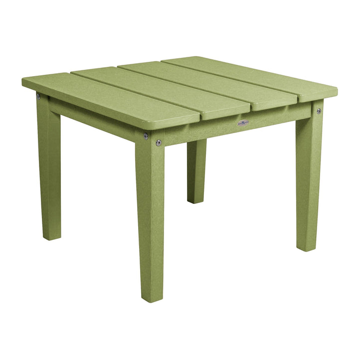 Cape Adirondack Large Side Table Table Bahia Verde Outdoors Palm Green