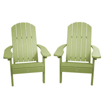 Cape Classic Adirondack Chair (Set of 2) Kitted Set Bahia Verde Outdoors Palm Green