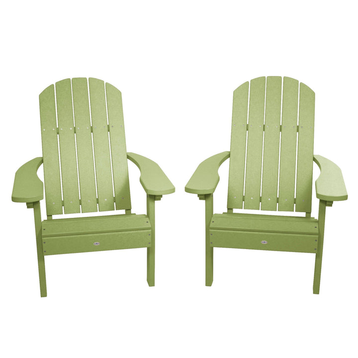 Cape Classic Adirondack Chair (Set of 2) Kitted Set Bahia Verde Outdoors Palm Green