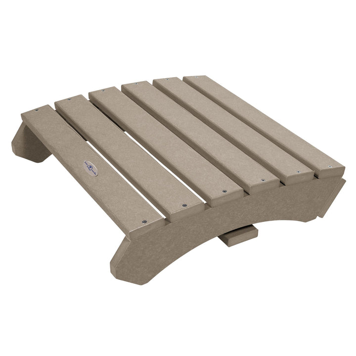 Cape Folding Adirondack Ottoman Ottoman Bahia Verde Outdoors