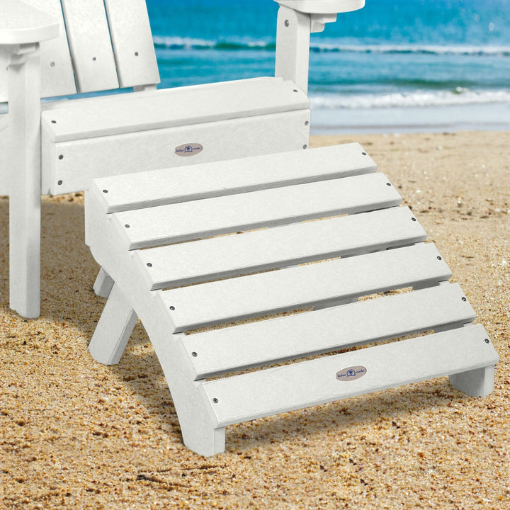 Cape Folding Adirondack Ottoman Ottoman Bahia Verde Outdoors