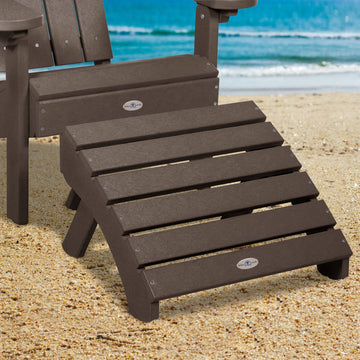 Cape Folding Adirondack Ottoman Ottoman Bahia Verde Outdoors