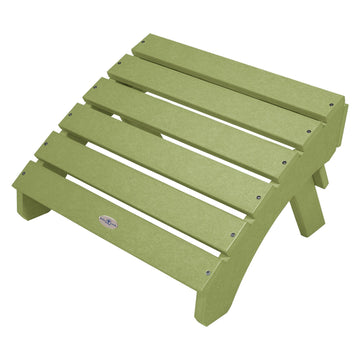 Cape Folding Adirondack Ottoman Ottoman Bahia Verde Outdoors Palm Green