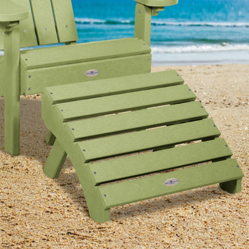 Cape Folding Adirondack Ottoman Ottoman Bahia Verde Outdoors