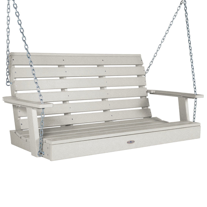 Riverside Porch Swing 4ft Swing Bahia Verde Outdoors Cove Gray