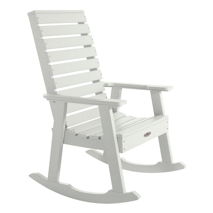 Riverside Rocking Chair Rocking Chair Bahia Verde Outdoors Coconut White