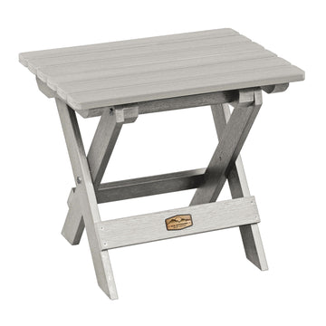 The Essential Folding Side Table Table ELK OUTDOORS® Harbor Gray