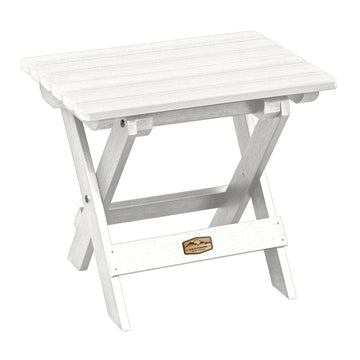 The Essential Folding Side Table ELK OUTDOORS® White