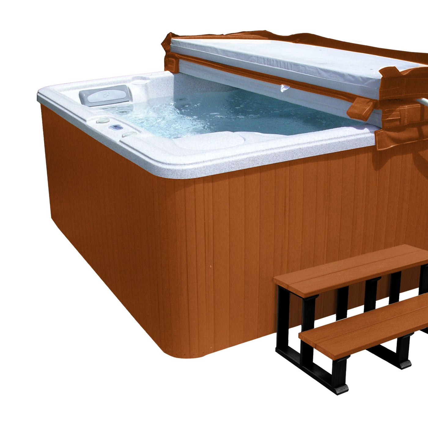 Spa/Hot Tub Cabinet Replacement Kit Spas Highwood USA Redwood 