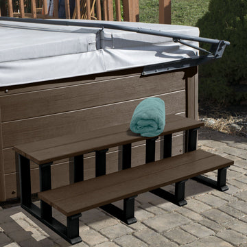 Hot Tub Spa Two Tier Steps 48 Inch Highwood USA
