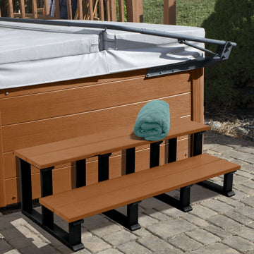 Hot Tub Spa Two Tier Steps 48 Inch Highwood USA