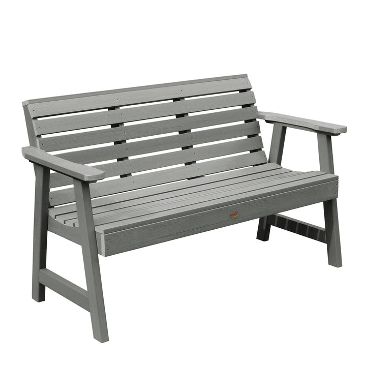 Refurbished 4ft Weatherly Garden Bench Highwood USA Coastal Teak