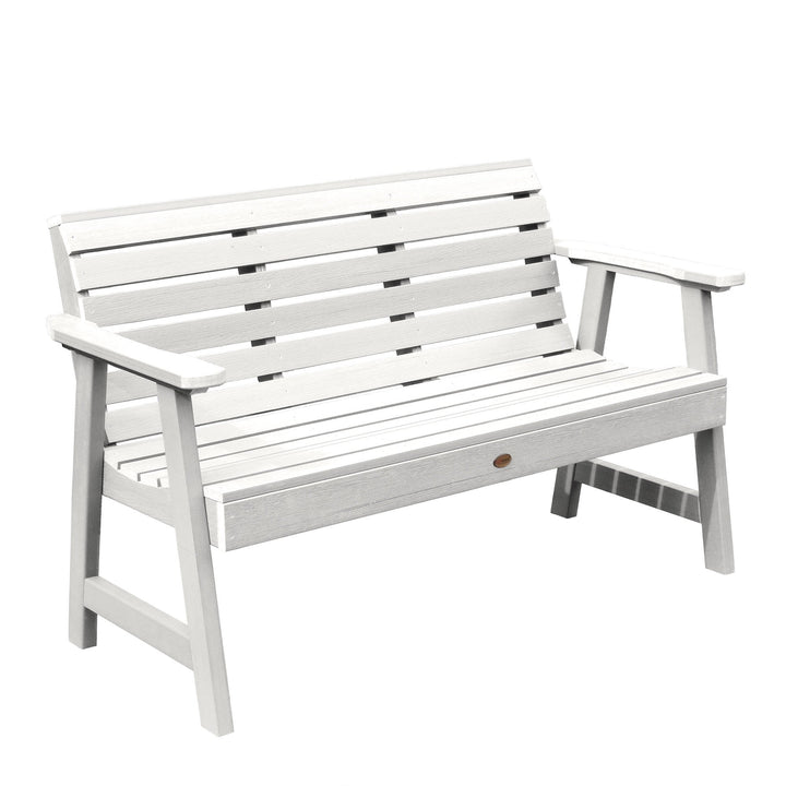 Refurbished 4ft Weatherly Garden Bench Highwood USA White
