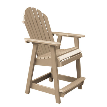 Refurbished Hamilton Counter Deck Chair Highwood USA Tuscan Taupe
