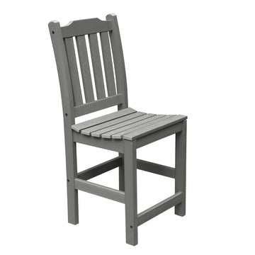 Refurbished Lehigh Counter Side Chair Highwood USA Coastal Teak