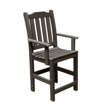 Lehigh Counter Height Armchair Highwood USA Weathered Acorn