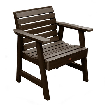 Refurbished Weatherly Garden Chair Highwood USA Weathered Acorn
