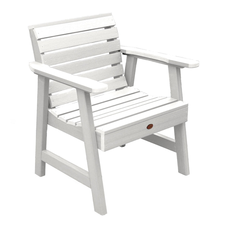 Refurbished Weatherly Garden Chair Highwood USA White